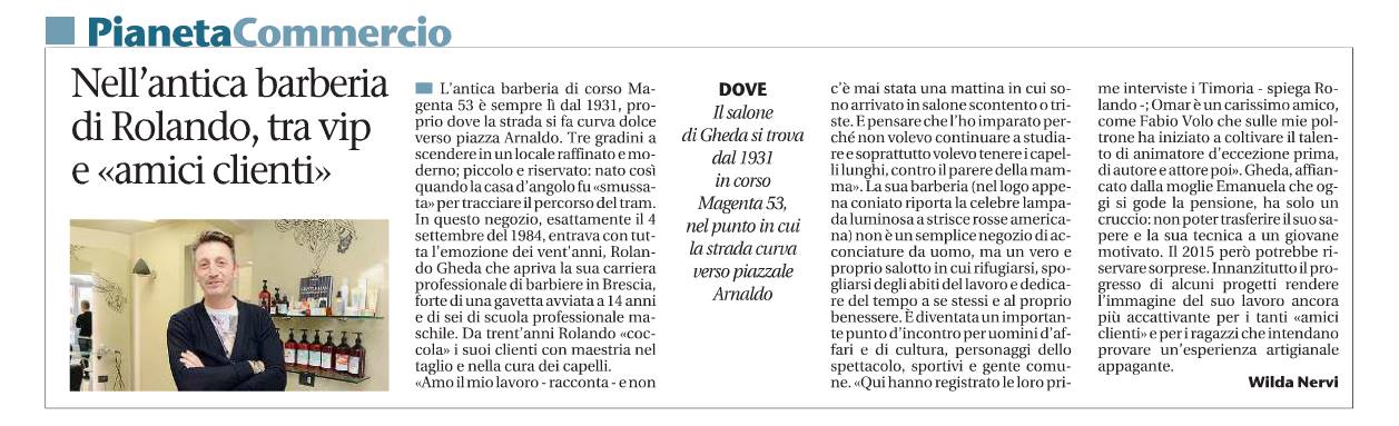 Giornale di Brescia 2015